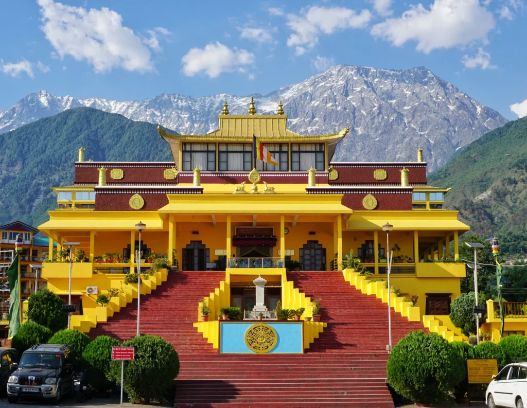 Dharmshala view in Himachal Pradesh in summer