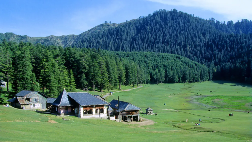 Dalhousie in Himachal Pradesh in summer
